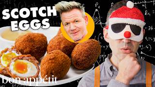 Recreating Gordon Ramsay’s Scotch Egg Recipe From Taste  Reverse Engineering  Bon Appétit [upl. by Snilloc]