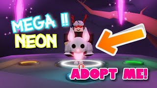 Making a MEGA NEON ALBINO BAT   Adopt Me ROBLOX [upl. by Oinotnas]