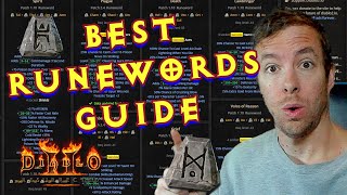 The Best Runewords Guide for Beginners or Returning Players in Diablo 2 Resurrected [upl. by Adnohsirk178]