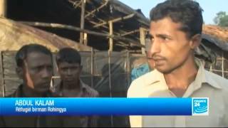 Reportage de FR24 sur les Rohingyas musulmans de Birmanie [upl. by Fen]