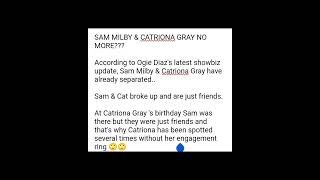 SAM Milby and Catriona Grey also broke up [upl. by Amees]