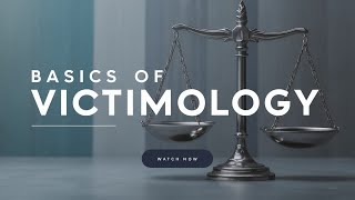 Basics of Victimology II Important terms II Criminology [upl. by Lance260]