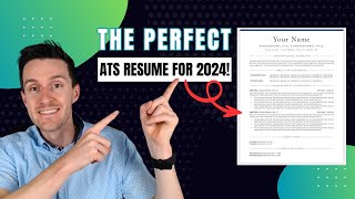 The Best Resume Template for ATS Scanners in 2024 Sample Template and Examples [upl. by Zipporah820]