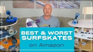 The Best and Worst Surfskates on Amazon [upl. by Godderd503]