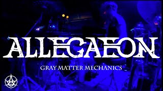 ALLEGAEON  Gray Matter Mechanics  Jeff Saltzman Drum Cam  Live in Belgium [upl. by Eberly652]