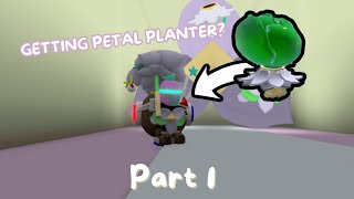 GETTING PETAL PLANTER Bee Swarm Simulator Part 1 [upl. by Ttirrem]