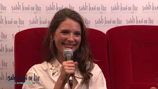 Interview de lactrice Joséphine JAPY pour le film quotLéchappéequot [upl. by Barbur]