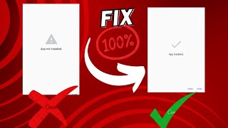 Fix app not installed android apk NEW [upl. by Nossila718]