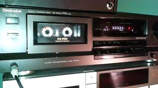 Technics RSBX404 cassette deck sound test 720p [upl. by Schnurr]