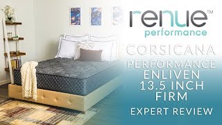 Corsicana Renue Performance Enliven 135 Inch Firm Mattress Expert Review [upl. by Ahseken992]