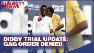 Sean Diddy Combs Trial Update Gag Order Denied by Judge [upl. by Guendolen]