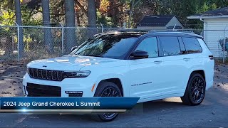 2024 Jeep Grand Cherokee L Summit Sport Utility Kent Akron Stow Canton Cleveland [upl. by Oirretna95]