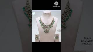 Priyascollectioncv6re  Beautiful Black Beads 🙂😊 Neck sets Designs 🙂😍 [upl. by Sapowith]