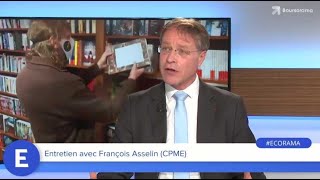 François Asselin CPME  quotLe commerce de proximité est la victime de cette pandémie quot [upl. by Annenn]