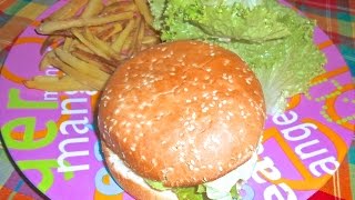 Recette Hamburger Veggie Tomate [upl. by Garold704]