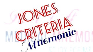 Jones Criteria Mnemonic in Rheumatic Fever  An easy way to memorize major and minor Jones Criteria [upl. by Stanton783]