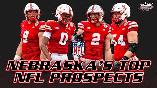 Nebraska Footballs 4 MOST DRAFTABLE PLAYERS for 2025 [upl. by Masao]