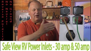 Safe View RV Power Inlets  30 amp 50 Amp [upl. by Sylado722]