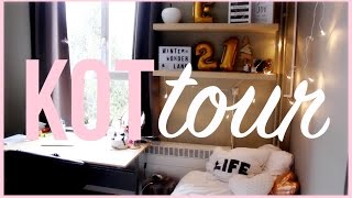 ROOM TOUR KOT  STUDENTENKAMER 2017 [upl. by Ayanat]