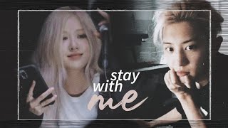 blackpink rosé × exo chanyeol — stay with me AI cover REQUESTED [upl. by Bazar]