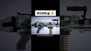 M240B How This Powerful Machine Gun Works  Quick Breakdown [upl. by Elnora]