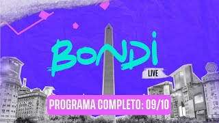 ▶️ PROGRAMACION COMPLETA 0910  BONDI LIVE [upl. by Sharyl356]