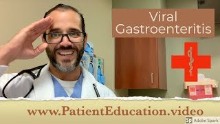 viral gastroenteritis  a patient education video by Dr Carlo Oller [upl. by Ijnek]