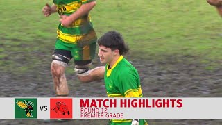 RUGBY UNION  Woodville vs Onkaparinga  Premier Grade  Highlights [upl. by Stoecker838]