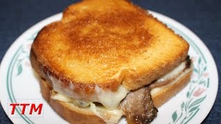 Grilled Havarti Cheese Roast Beef and Tomato Sandwich in the Toaster Oven [upl. by Biggs]