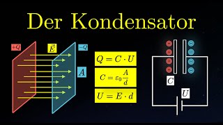 Der Kondensator EINFACH erklärt  Elektrizität 11 von 14 [upl. by Chavaree]