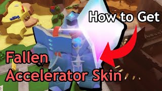 How to get Fallen Accelerator skin  Beat Hardcore with Accelerator Mission Quest  TDS [upl. by Aicac893]