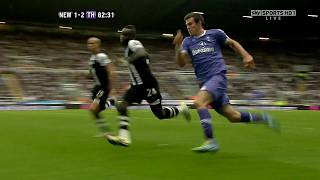 Gareth Bale Vs Newcastle EPL Away 16102011 3D 1080i By YazanM8x [upl. by Yamauchi]