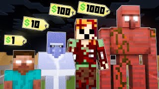 I CAN HIRE SCARY HEROBRINE AND GIANT ALEX  MINECRAFT [upl. by Lehteb]