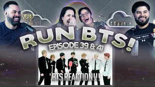 BTS quotRUN BTS Episode 39 amp 41quot Reaction  Lachimolala 😂😂  Couples React [upl. by Adlih]