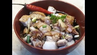 TOKWAT BABOY Recipe Pork and Tofu Appetizer  Sinangkutsang Pinoy [upl. by Bertila]