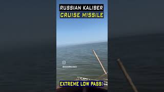 Kalibr Cruise Missiles Fly Low Over Fishermen [upl. by Nebur]