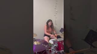 Overdrive by Conan Gray drum cover Only one week 7 days until the best night of my lifeconangray [upl. by Nyliram842]