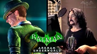 Batman Arkham Underworld  The Voice of Riddler [upl. by Aicargatla]