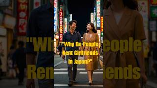 quotWhy Renting a Girlfriend is Popular in Japanquot [upl. by Selestina]