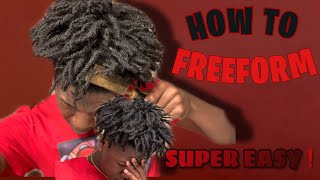 HOW I STARTED MY FREEFORMTWIST❗️ easy tutorial [upl. by Hetti635]