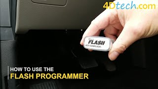 Flash™ Programmer  Stand Alone Vehicle Programming from 4D Tech [upl. by Jaime]