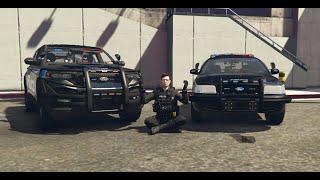 GTA V Roleplay  RedlineRP  Sergeant Major Dan Gunter On The Streets [upl. by Isacco789]