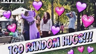 RANDOMHUGGING IN UNICORN ONESIE  ОБНИМАНИЯ НЕЗНАКОМЦЕВ В КОСТЮМЕ ЕДИНОРОГА [upl. by Gabriella]