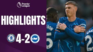 Chelsea vs Brighton 42 Highlights  Premier League  20242025 [upl. by Rustie]