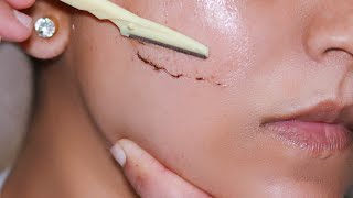 This is How to SHAVE Your Face for Clear Smooth Skin [upl. by Marlon]