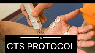 CTS PROTOCOL  HOW TO DO carpal tunnel syndrome study neurology neurotech emg ncs [upl. by Curzon]