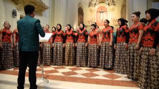 Davids Lamentation Joshua Shank Diponegoro University Choir [upl. by Emmeline]