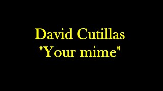 David Cutillas  Your mime recording with drums [upl. by Pence42]