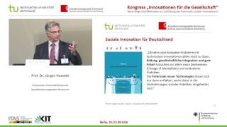 Prof Dr Jürgen Howaldt Das Potenzial Sozialer Innovationen entfalten [upl. by Lowe]