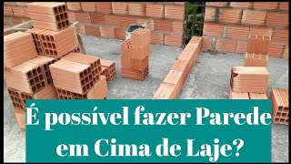 Posso construir em cima de laje sem viga de apoio por baixo Descubra nesse vídeo [upl. by Yebba]